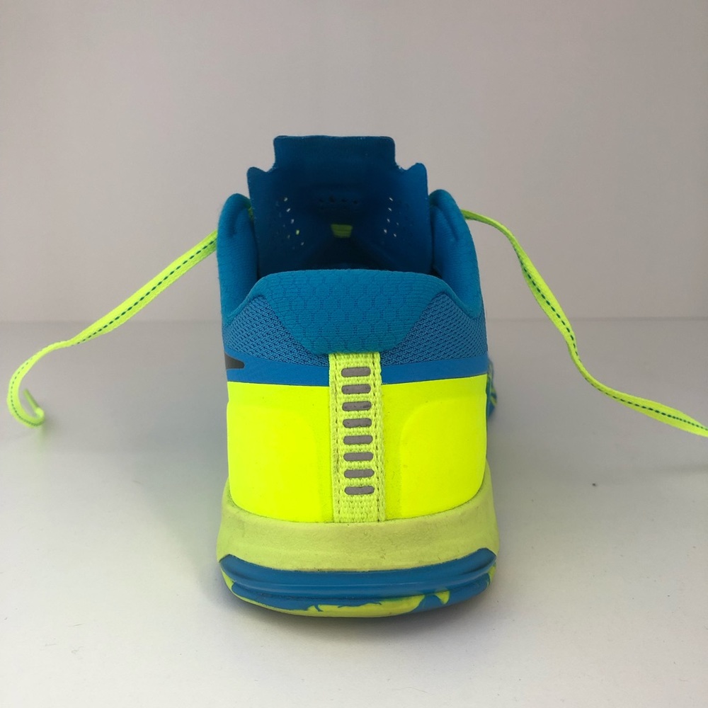 Nike Blue Neon Yellow Athletic Shoes - Picture 5 of 5